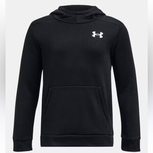 NEW Under Armour Boys Hustle Fleece Hoodie Size: YM